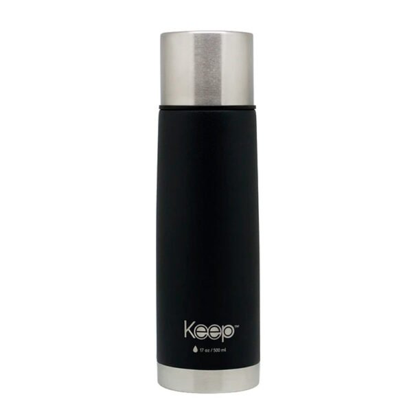 Termo Bala 0.5 Litros Keep- Negro