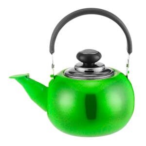 Tetera de Té Doral Diana: Acero Inoxidable 0.8 L con Filtro – Verde