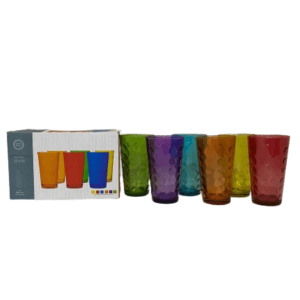 Juego de vasos color dots mixtel cooper - quality desing