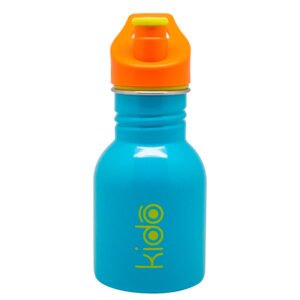 Botella metalica 335ml kido – Azul