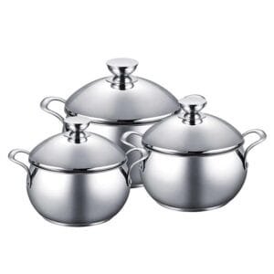 BATERIA COCINA ACERO INOX REINA VICTORIA DORAL