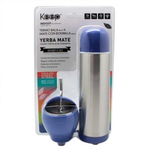 Set Mate 230ml + Termo Bala 500ml Keep – Lila