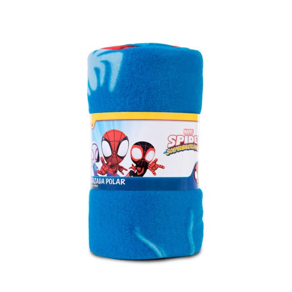 Manta Polar 115x130 Spiderman Spidey - Imagen 2