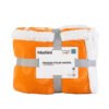 Frazada Polar Sherpa Estampado 2.0 Plazas Amarillo - Mashini - Imagen 2