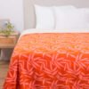 Frazada 1.5 Plazas Polar Sherpa Estampado Tulipan - Mashini
