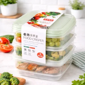 SET 3 POTES HERMETICOS 650ML