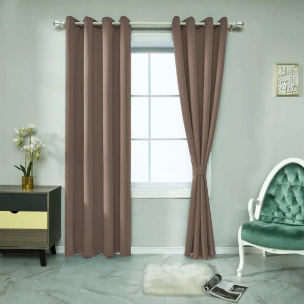 Set Cortinas Blackout Victoria 4 Piezas – Doral Beige