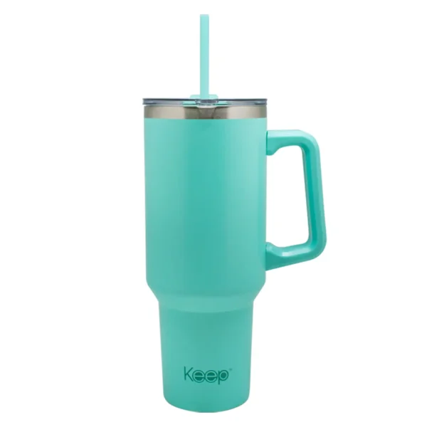 Mug Vaso Termico 1180 Ml Turquesa Keep