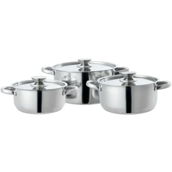 BATERIA DE COCINA 420-6SS CACEROLAS WENS