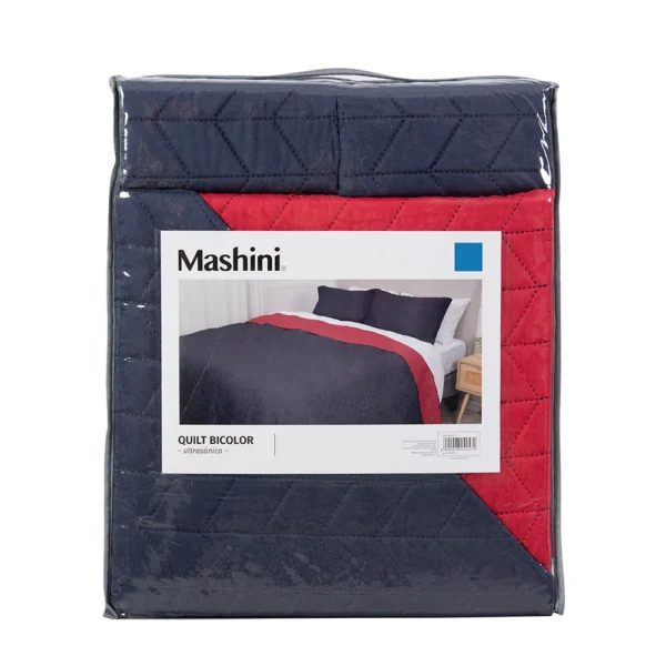 QUILT MASHINI 2,5 PLAZA MARENGO ROJO MF - Imagen 2