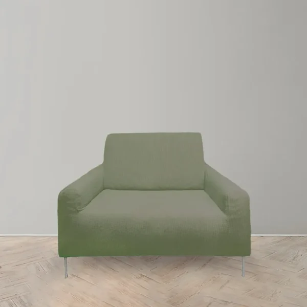 Funda de Sillón Anastasia Cuadrado 1 Cuerpo Verde – Doral