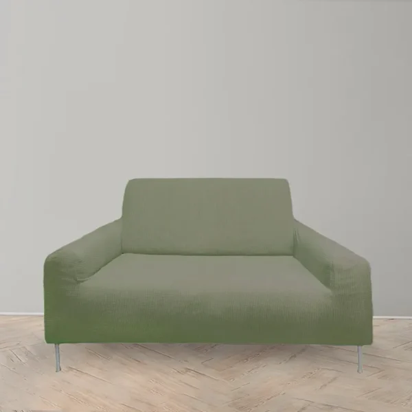 Funda de Sillón Anastasia Cuadrado 2 Cuerpo Verde – Doral