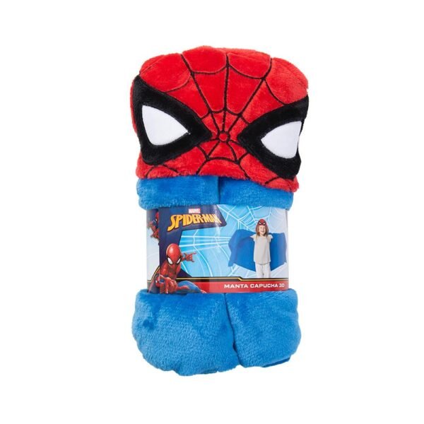Manta Capucha 3D Spiderman - Imagen 2