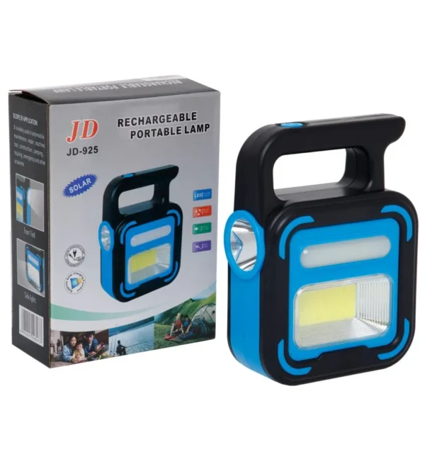 Lámpara de Camping Solar JD-925 Azul