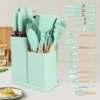Set de Utensilios de cocina 19 Piezas Pro (mas grande y mejor calidad) -Beige - Imagen 2