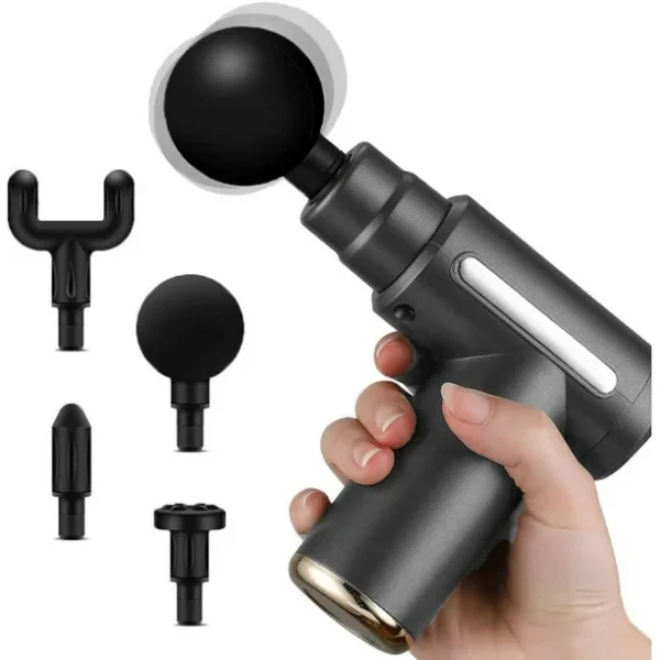Pistola De Masaje Muscular GUN – Gris