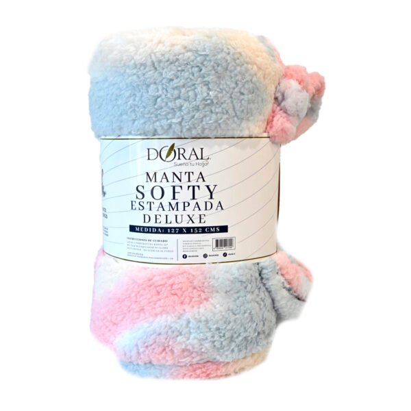 Manta Softy Estampada E1 Doral