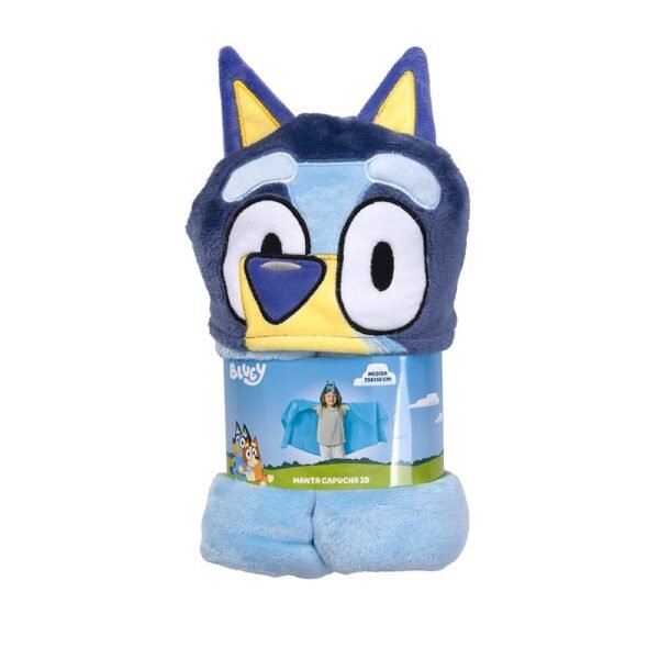 Manta Capucha 3D Bluey - Imagen 3