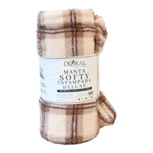 Manta Softy Estampada E6 Doral