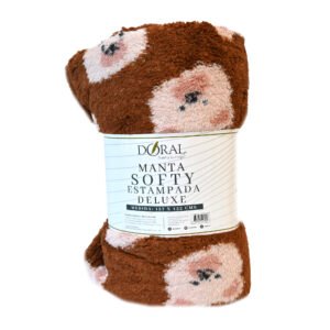 Manta Softy Estampada E5 Doral