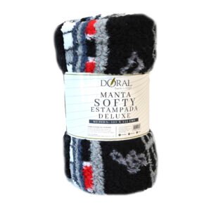Manta Softy Estampada E4 Doral