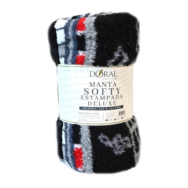 Manta Softy Estampada E4 Doral