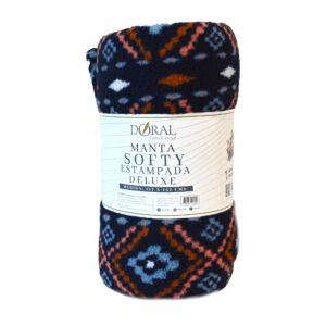Manta Softy Estampada E3 Doral