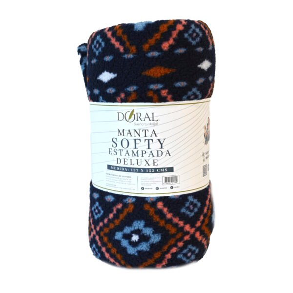 Manta Softy Estampada E3 Doral