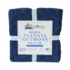 Manta Flannel Outboss Deluxe Azul - Doral (127x152 cm) - Imagen 2