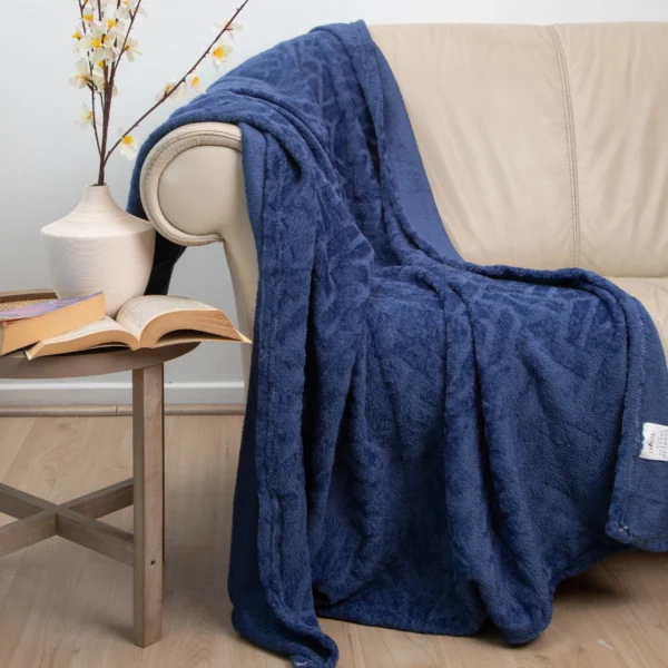 Manta Flannel Outboss Deluxe Azul - Doral (127x152 cm)
