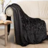 Manta Flannel Outboss Deluxe Negro – Doral (127×152 cm)