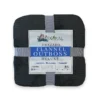 Frazada Flannel Outboss Deluxe 2.0 Plazas Negro – Doral - Imagen 2