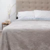 Frazada Flannel Outboss Deluxe 2.0 Plazas Gris – Doral