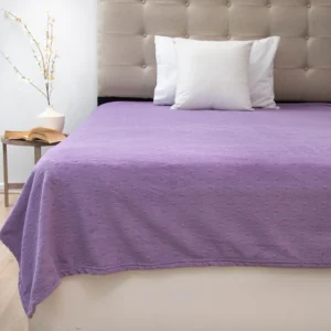 Frazada Flannel Outboss Deluxe 2.0 Plazas Violeta – Doral