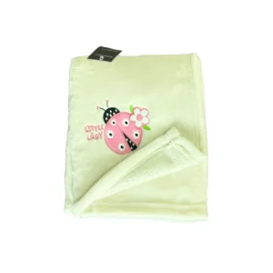 Manta bordada flannel fleece 75 x 100 cm chinita - Marca Chantilly