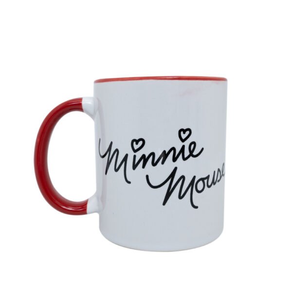 Set de 2 Tazas Cerámica Disney Minnie Mouse (11oz) - Apto Microonda - Imagen 5