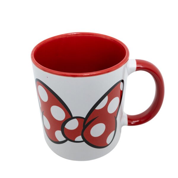 Set de 2 Tazas Cerámica Disney Minnie Mouse (11oz) - Apto Microonda - Imagen 4
