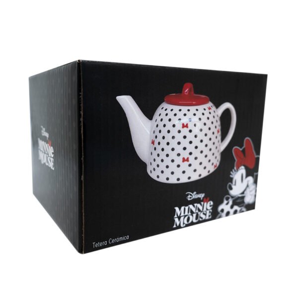 Tetera Cerámica Disney Minnie Mouse - Apta Microondas - Imagen 3