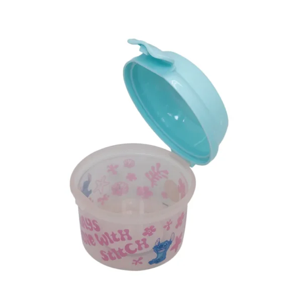 Porta Snack Stitch 280ml - Libre de BPA - Imagen 2