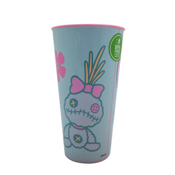Vaso PP Disney Stitch "VIBES" (BPA Free) - Imagen 2