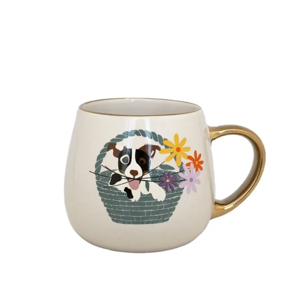 Tazón Gota 400ml – Diseño Pet Flower – Marca Keep