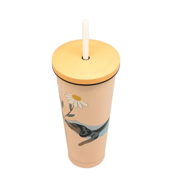 Vaso Tumbler Keep 700ml – Diseño Pet Flower - Imagen 3