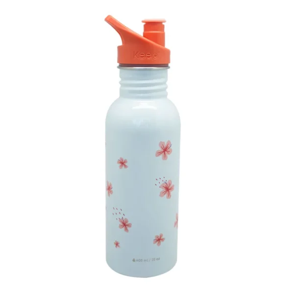 Botella Metálica Keep 600ml/20oz - Diseño "Pet Flower" - Imagen 2