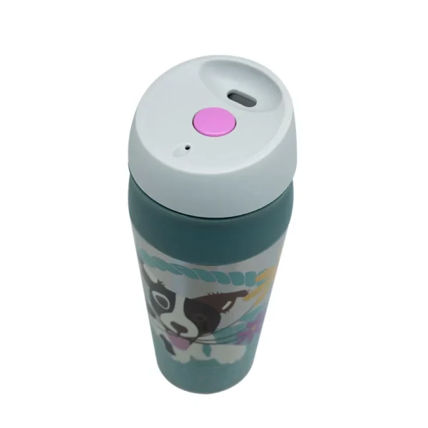 Mug Botón Keep Pet Flower 450ml - Imagen 2
