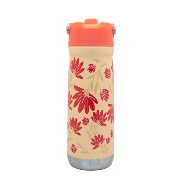 BOTELLA INSULADA CON MANGO 650ML 22OZ Keep - Diseño Botanic - Imagen 4