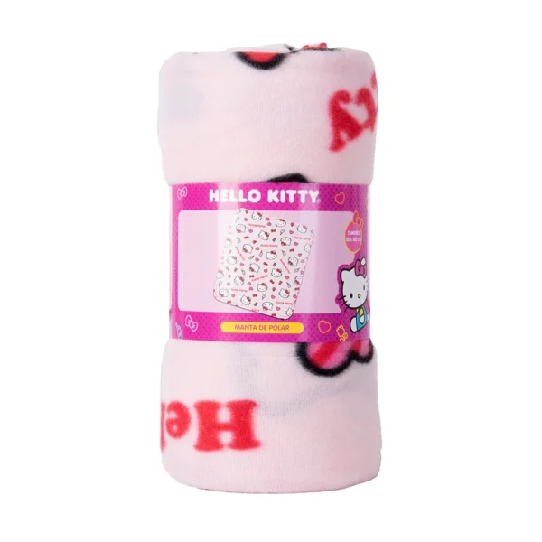 Manta Polar 115x130 cms Hello Kitty - Imagen 2