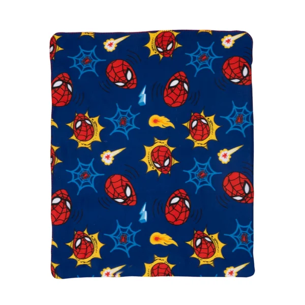 Manta Polar 115x130 cms Spiderman