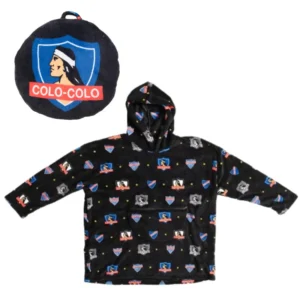 Poncho convertible en Cojín Adulto Colo-Colo