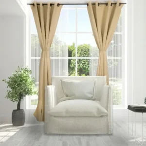 Combo Cortinas Blackout 8 Piezas Doral Victoria – Beige