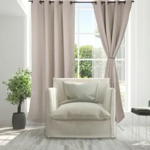 Combo Cortinas Blackout 8 Piezas Doral Victoria - Taupe